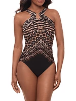 Topkapi Aphrodite Abstract One-Piece Swimsuit
