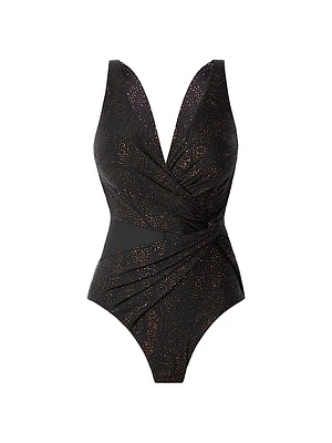 Brillante Circe Abstract One-Piece Swimsuit