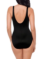 Paka Mayan Temptress Abstract One-Piece Swimsuit