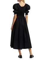 Ischia Puff-Sleeve Dress