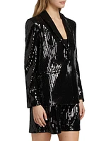 Square Sequin Blazer
