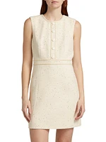 Julie Tweed Sheath Minidress