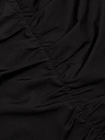 Ruched Long-Sleeve Top