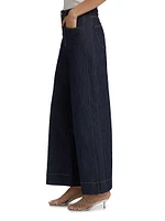 Betsy Stretch-Denim Flare Jeans