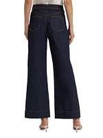 Betsy Stretch-Denim Flare Jeans