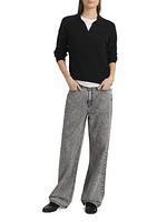 Featherweight Logan Wide-Leg Jeans