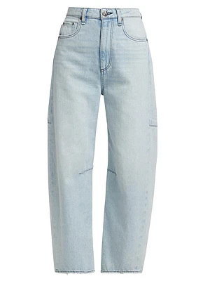 Charlie High-Rise Barrel-Leg Jeans