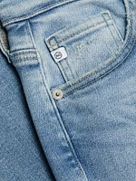 Farrah Mid-Rise Stretch Crop Boot-Cut Jeans