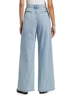 The Wide Denim Trousers