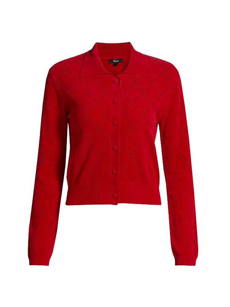 Simone Cotton Chenille Cardigan