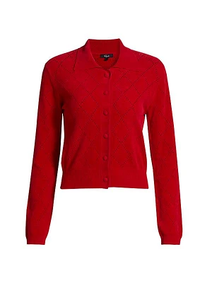 Simone Cotton Chenille Cardigan