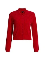 Simone Cotton Chenille Cardigan