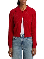 Simone Cotton Chenille Cardigan