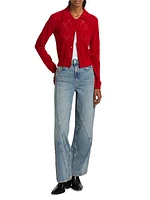Simone Cotton Chenille Cardigan
