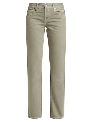 Bayonne Straight Low-Rise Jeans