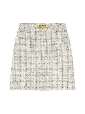 Tweed Miniskirt