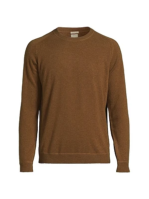 Cashmere Button-Front Sweater
