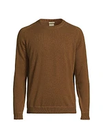 Cashmere Button-Front Sweater