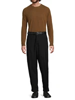 Cashmere Button-Front Sweater