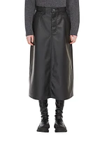 Canga Coated Midi-Skirt