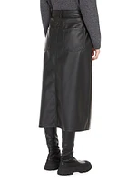 Canga Coated Midi-Skirt