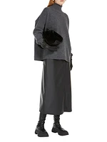 Canga Coated Midi-Skirt