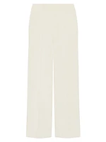 Tania Corduroy High-Rise Straight-Leg Pants
