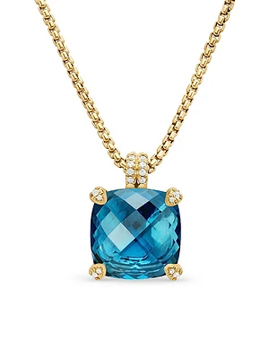 Chatelaine Pendant Necklace 18K Yellow Gold