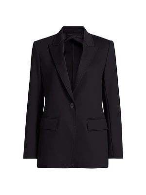 Caprara Stretch Jersey Single-Breasted Jacket