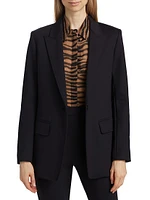 Caprara Stretch Jersey Single-Breasted Jacket