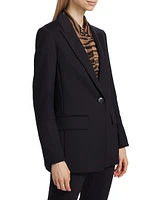Caprara Stretch Jersey Single-Breasted Jacket