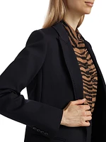 Caprara Stretch Jersey Single-Breasted Jacket
