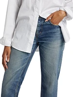 Flemington Low-Rise Cropped Flare Jeans