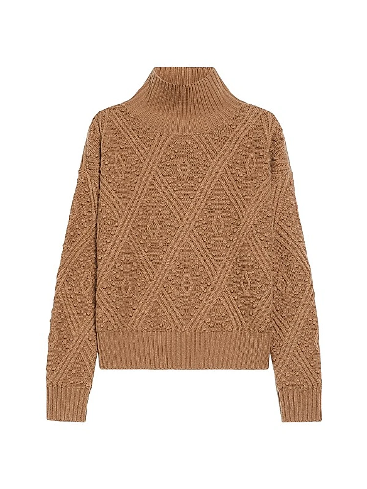 Panino Wool-Cashmere Turtleneck Sweater