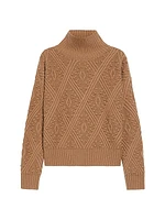 Panino Wool-Cashmere Turtleneck Sweater