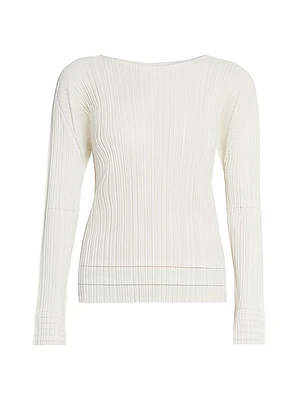Soft Pleats Top