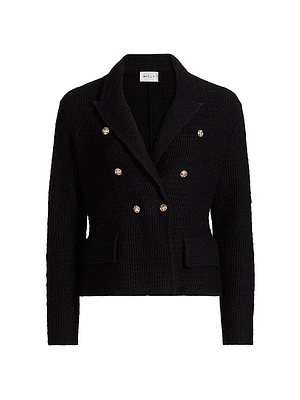 Kimmie Textured Knit Blazer