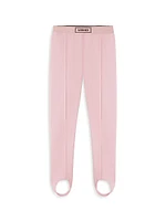 Little Girl's & Logo Jersey Leggings