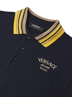 Baby Boy's, Little Boy's & Pique Logo Embroidery Polo Shirt