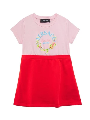 Baby Girl's, Little Girl's & Logo Jersey T-Shirt Dress