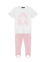 Baby Girl's, Little Girl's & Logo Jersey T-Shirt