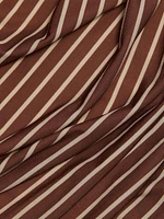 Annamaria Striped One-Shoulder Dress