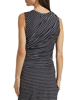 Cate Striped Crop Top