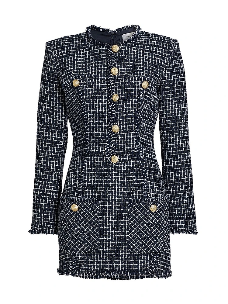 Gisele Tweed Minidress