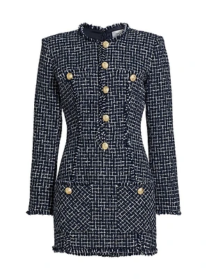 Gisele Tweed Minidress
