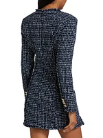 Gisele Tweed Minidress