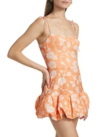 Ivory Skort Bubble Minidress