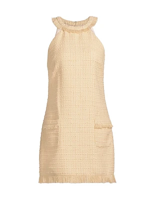 Andrea Tweed Minidress