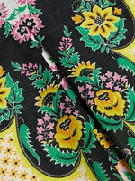 Claire Printed Button-Up Blouse