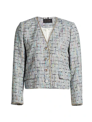 Lily Tweed Crop Jacket